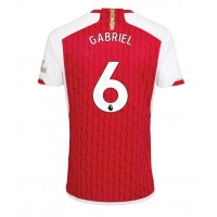 Arsenal Gabriel Magalhaes #6 Hemmatröja 2023-24 Korta ärmar